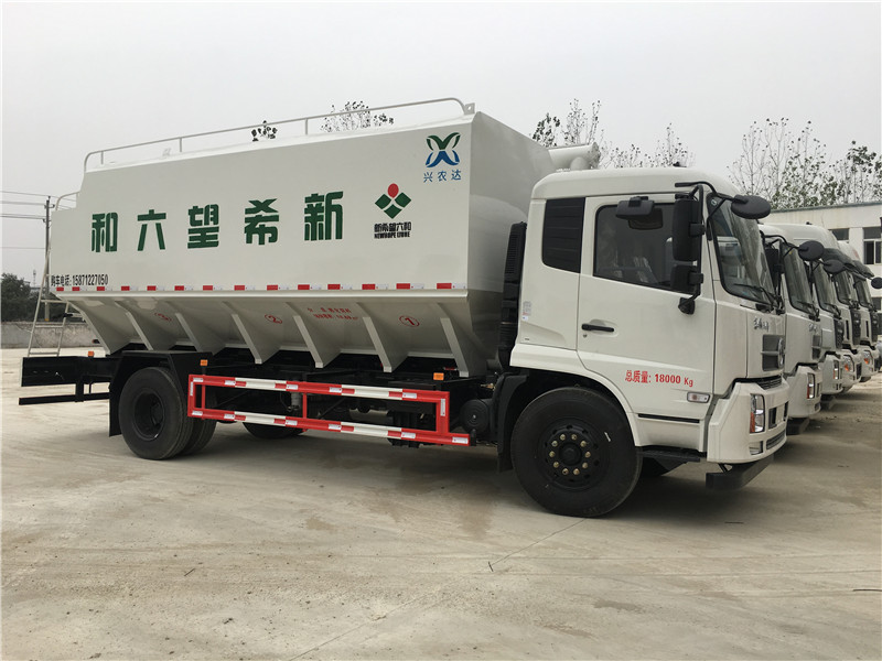 散裝飼料運(yùn)輸車(chē)發(fā)車(chē)新希望六和！